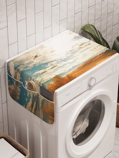 Органайзер "Бескрайняя пустыня" на стиральную машину, 45x120 см Ambesonne