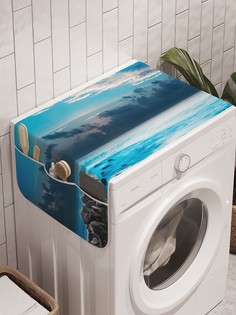 Органайзер "Яркая ночь" на стиральную машину, 45x120 см Ambesonne