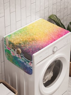 Органайзер "Весна во сне" на стиральную машину, 45x120 см Ambesonne