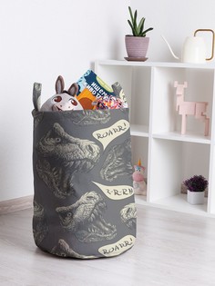 Корзина для игрушек JoyArty Агрессивные динозавры 35x50 см