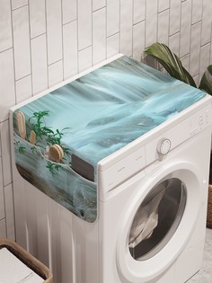 Органайзер "Время у водопада" на стиральную машину, 45x120 см Ambesonne