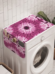 Органайзер "Загадочные узоры" на стиральную машину, 45x120 см Ambesonne