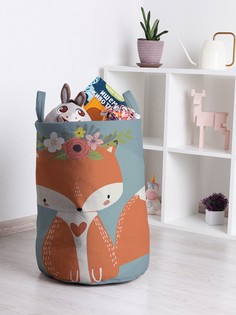 Корзина для игрушек JoyArty Скромная лисичка 35x50 см