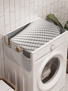 Органайзер "Спиральная ракушка" на стиральную машину, 45x120 см Ambesonne