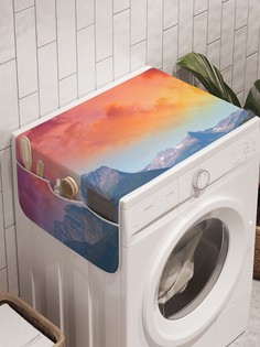 Органайзер "Дорога в рай" на стиральную машину, 45x120 см Ambesonne