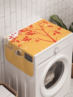 Органайзер "Встречи под луной" на стиральную машину, 45x120 см Ambesonne