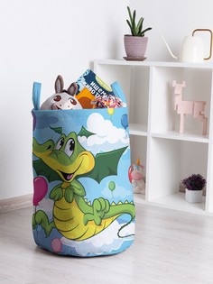 Корзина для игрушек JoyArty Праздник дракончика 35x50 см