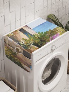 Органайзер "Цветущая арка" на стиральную машину, 45x120 см Ambesonne