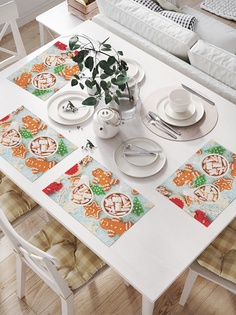 Комплект салфеток для сервировки стола «Сладкий стол» (32х46 см, 4 шт.) Joy Arty