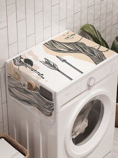 Органайзер "Дикие изменения" на стиральную машину, 45x120 см Ambesonne