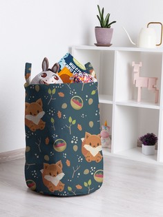 Корзина для игрушек JoyArty Лисички в лесу 35x50 см