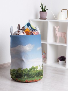Корзина для игрушек JoyArty Маковое поле 35x50 см
