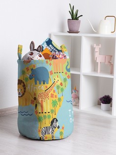 Корзина для игрушек JoyArty Веселая карта 35x50 см