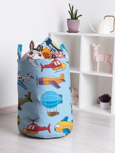 Корзина для игрушек JoyArty Воздушный транспорт 35x50 см