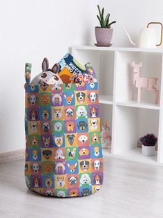 Корзина для игрушек JoyArty Милый собачий отряд 35x50 см