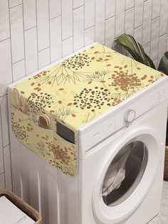 Органайзер "Дикие травы" на стиральную машину, 45x120 см Ambesonne