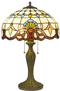 Интерьерная настольная лампа разноцветная Velante 830-804-02