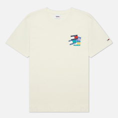 Футболка мужская Tommy Jeans DM0DM12441YBI белая S