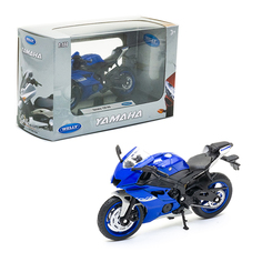 Машинка Welly Велли Модель мотоцикла 1:18 YAMAHA YZF-R6 12856P