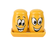 Набор для специй солонка/перечница "Smile" керам.подставка под.уп. L2520868 Dolomite