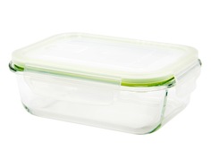 Контейнер пищевой "Eley" ELP2402G, прямоугольный, зеленый, 630 мл