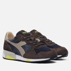 Кроссовки мужские Diadora Heritage Trident 90 Suede коричневые 43 EU