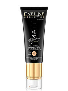 Тональный крем с матовым эффектом Eveline MATT My Day тон 12 Light Beige 40 мл