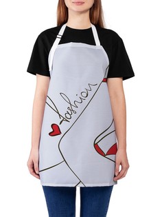Фартук женский JoyArty для готовки "Модные туфли", универсальный размер