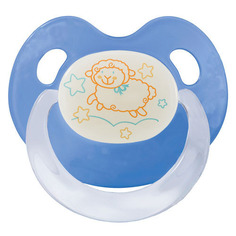 Пустышка BIBI Dental Basic Care 0-6 мес. Glow in the Dark