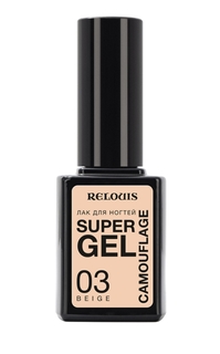 Лак для ногтей Relouis Super Gel Camouflage тон 03 beige