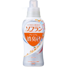 LION Конд-р для белья SOFLAN Premium Deodorizer Zero-0 аромат цветочного мыла 550 мл.
