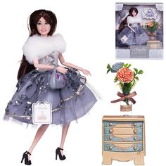 Кукла ABtoys Роскошное серебро в платье с меховой накидкой, 30см PT-01626