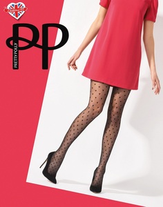 Колготки женские Pretty Polly AVU5 черные OS