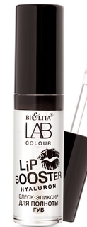 LAB colour Блеск-эликсир для полноты губ Hyaluron Lip Booster 5мл Белита