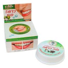 Зубная паста травяная 5 Star Cosmetic отбеливающая с экстрактом Кокоса, 25 г