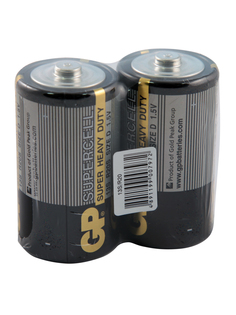 Батарейка GP Supercell 13S Тип D, 2 шт