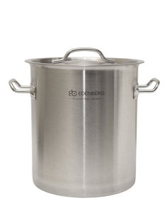Кастрюля Edenberg EB-3777, нержавеющая сталь, 50 л