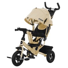 Велосипед трёхколёсный "Comfort" 10x8 AIR, цвет: бежевый Moby Kids