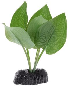 Искусственное растение для аквариума Barbus Эхинодорус Plant 044 10 см, шелк, пластик
