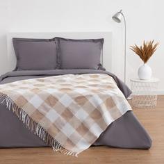 Плед Этель, полиэфир, 140 x 204 см, бежевый