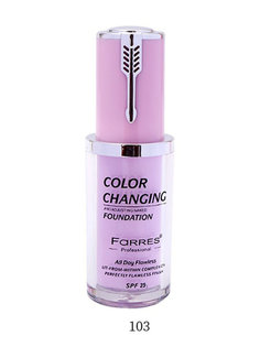 Тональный крем Farres Color Changing подстраивающийся 4035-103 розовый