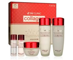 Набор антивозрастных средств для лица 3W Clinic Collagen Skin Care 3 Items Set