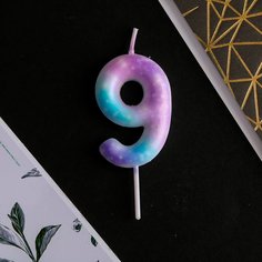 Свеча для торта !Available Disco Party Цифра 9 6882434