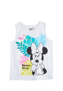 Топ детский Minnie Mouse SS20LM2001350 цв. белый р. 134