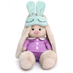 Мягкая игрушка Budi Basa Зайка Ми в пижаме с маской для сна SidS-490