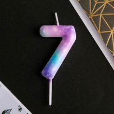 Свеча для торта !Available Disco Party Цифра 7 6882427