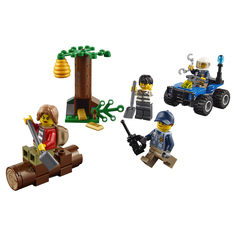 Конструктор LEGO City Police Убежище в горах (60171)