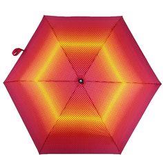 Зонт складной женский автоматический Flioraj 6097 FJ оранжевый