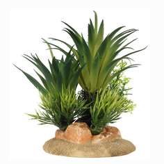 Искусственное растение для аквариума AQUA DELLA Sago Palm, полиэфирная смола