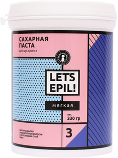 Сахарная паста для депиляции Мягкая Lets Epil 0,33 кг